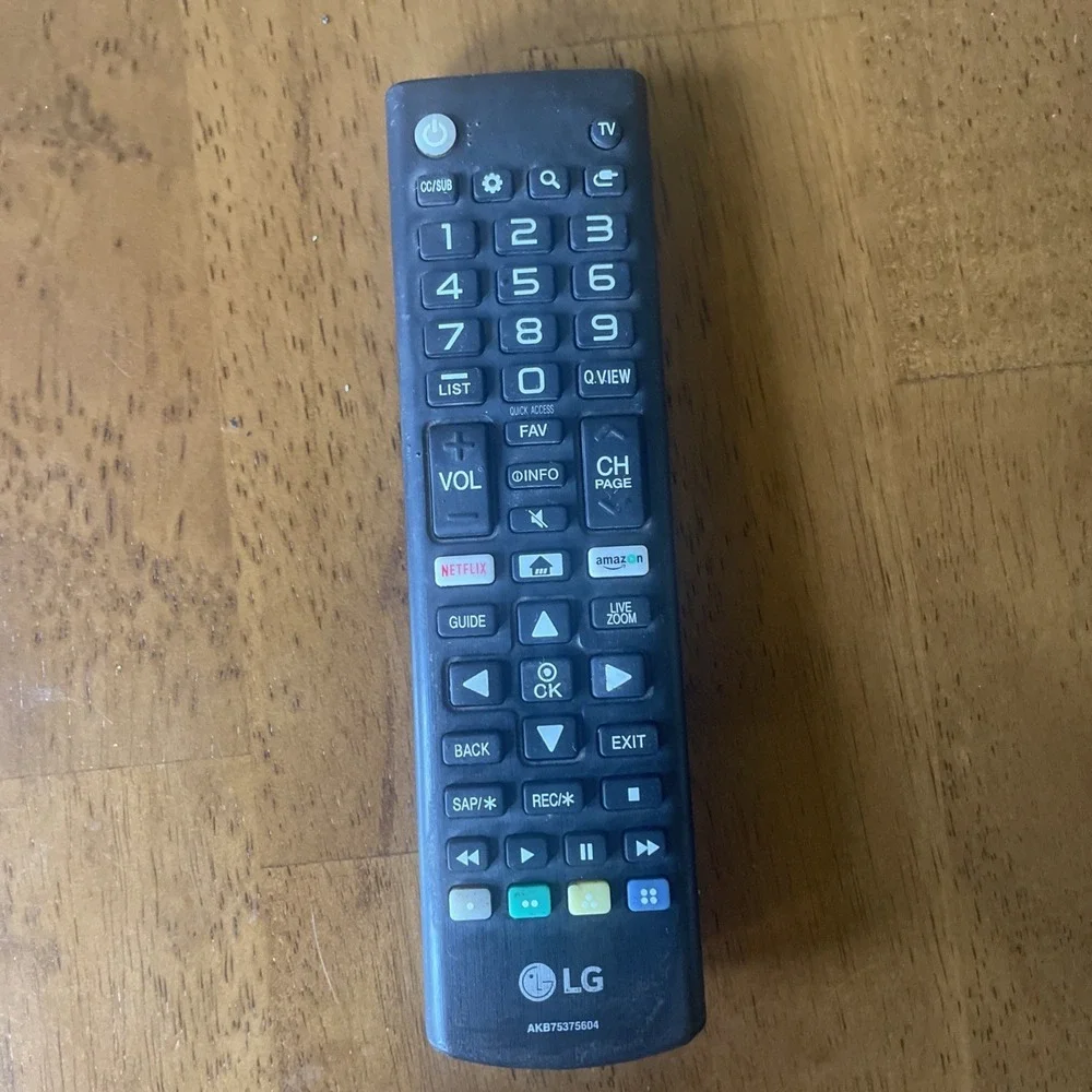 Genuine LG AKB75375604 TV Remote Control tested